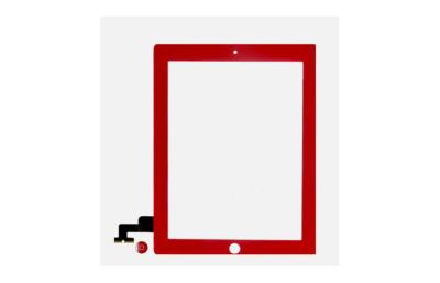 China Pantalla táctil roja del reemplazo de Ipad 2, pantalla táctil de cristal de Apple en venta