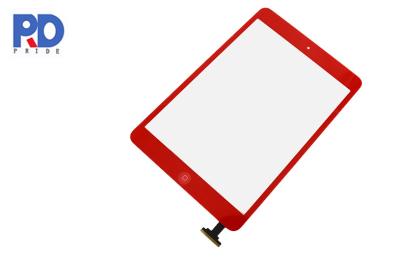 China Red iPad Mini Replace Front Panel , Apple iPad Screen Repair Parts for sale