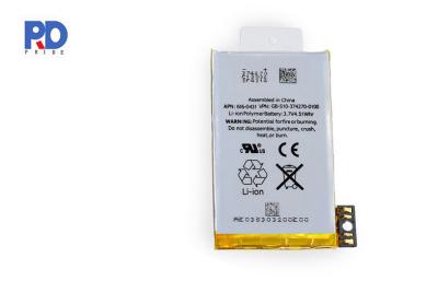 China Reemplazo original 616-0435 de la batería del iPhone 3GS de 3.7V 1220mAh en venta