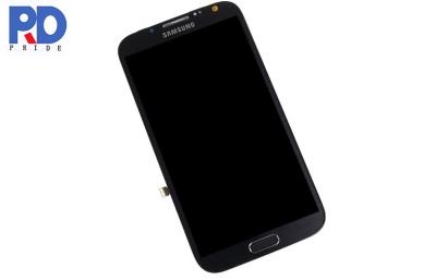 China Samsung Note 2 Replacement Parts Mobile Phone LCD Screen Assembly With Frame for sale