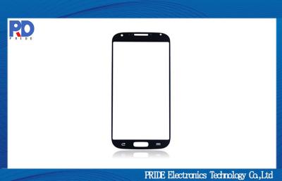 China Samsung I9500 S4 Touch Screen Black Front Glass Lens replacement parts for sale