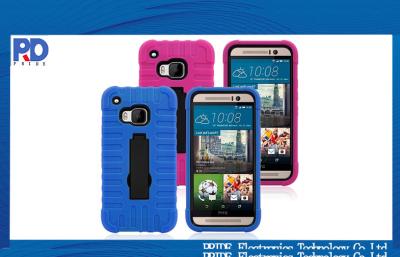 China HTC One M9 Soft Rubber Hybrid Robot Back Cell Phone Cover Case Housing for sale