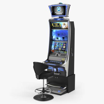 China Metal+Acrylic/Customize Luxury 32 43 Inch Skill Slot Gaming Button Metal Gambling Slot Machine Game Cabinet For Sale for sale