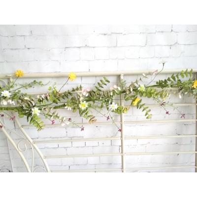 China home & Wedding Wholesale Artificial Flower 153CM Decoration Spring Wildflower Garland Spring For Easter Decoration for sale