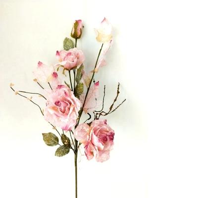 China Hot Selling High Quality Plastic Artificial Pure Flowers For Home Decoration for sale