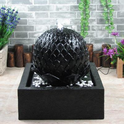 China Polyresin Factory Wholesale Price Hot Sale Solar Water Feature Fountain For Garden for sale