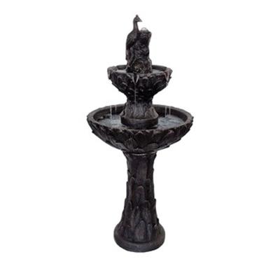 China Minimalist Solar Powered Outdoor Fountain Garden Fountains With Solar Powered Pump for sale