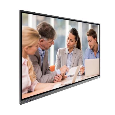 China Education and Meeting 110 Inch Multi Finger Touch Screen LCD Display Meeting Room Smart Electronic Digital Interactive Smart White Board for sale