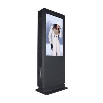 China CUSTOMIZED 65 Inch Outdoor Digital LCD Display Media Outdoor Signage Kiosk Outdoor Advertising Screen for sale