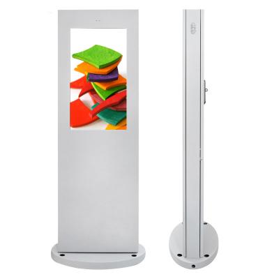 China 43 55 65inch Touch Totem Outdoor Kiosk TV Signage Floor Stand Digital LCD Display Screen Outdoor Waterproof Advertising for sale