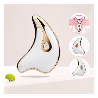 China Face Lift Beauty Personal Care Gua Sha Facial Massager Heating Vibration Heating Face Lifting Device Therapy Lift Device TCM BO Jn for sale