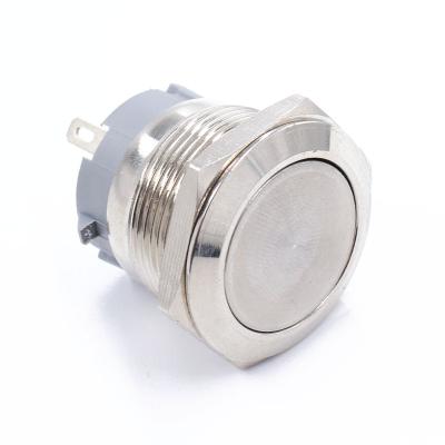 China Metal Button Switch Reset Button Switch 220V Waterproof Switch TS-112D for sale