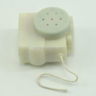 China Plush toys customized recordable pull string voice box for sale