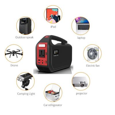 China Portable Home Energy Big Capacity 40000mAh Box Solar Generator 300w Backup Power Kit for sale