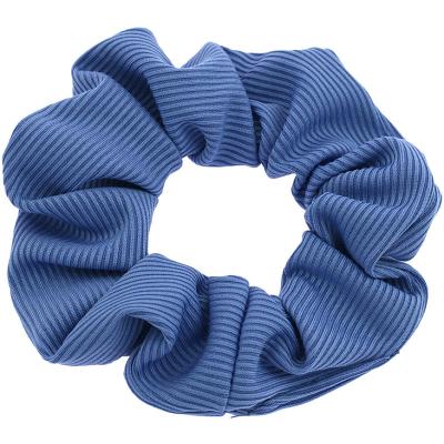 China Sweet Striped Elastic Hair Rope Girls Hair Accessories Hair Scrunchies for sale