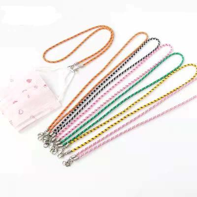 China Decoration Kid Neck Strap Lanyards Badge Holder Adjustable Sublimation Face Key Chain Masking Lanyards for sale