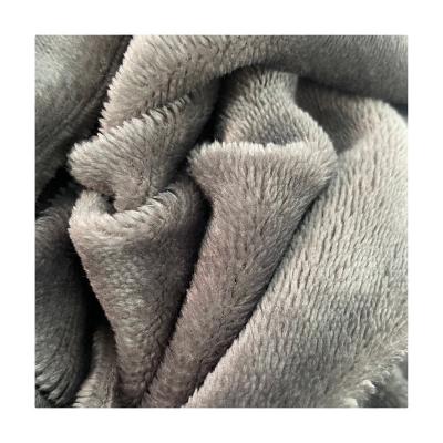 China Wholesale Custom Anti-Static Manufacturer One Side Brushed Super Soft Flannel Fleece In Rolls 100% Polyester Cloth Blanket Sale for sale