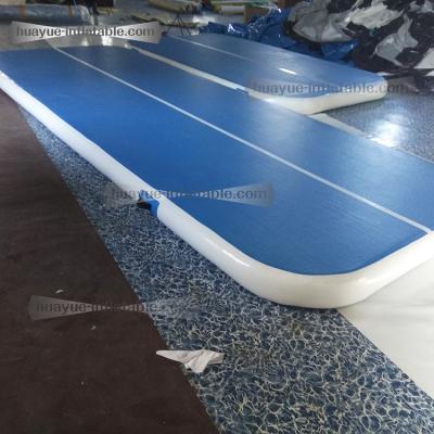 China Indoor Sports Equipment Factory price gymnastics mat inflatable air track gym mat inflatable air tumble track for sales for sale