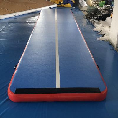 China Indoor Sports Equipment Outdoor inflatable tumble track air mat for gym inflatable air tumble track for gymnastic for sale for sale