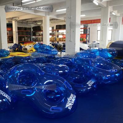 China Light Weight High Quality Commercial Inflatable Single/Double Waterpark Slide Tube for Water Equipments for sale