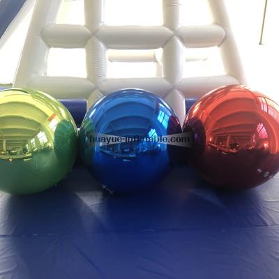 China Commercial Event Decoration Inflatable mirror ball mirror balloon mirror sphere sealed custom color ball for sales for sale