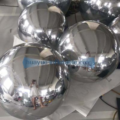 China Eco-Friendly High quality inflatable Christmas ornaments ball inflatable mirror ball inflatable PVC mirror balloon for sale