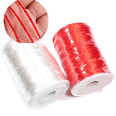 China Sustainable 1.5mm 2.5mm Rattail Trimming Satin Rope Beading Seam Trimming Twine for sale