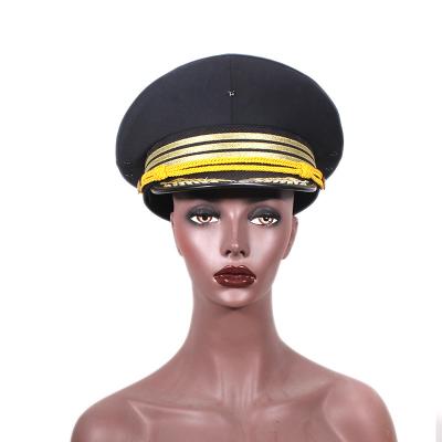 China Good Quality Man Party Woman Factory Price Character Navy Officer Hat Military Wholesale for sale