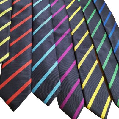 China China Wholesale Custom Famous Brand Designer Decoration Tie Manufacturer Band School Luxury Silk Knitting Tie For Men for sale