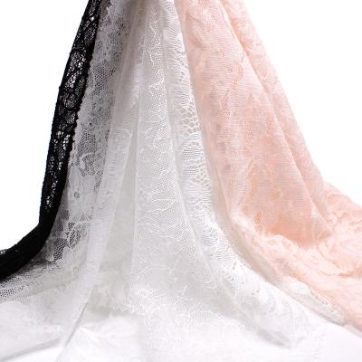 China Beautiful Elastic Design Rope Net Lace Fabric For Wedding for sale