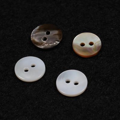 China Wholesale 2 Holes Agoya Nickel Free Real Shell Button Natural Shell Button for sale