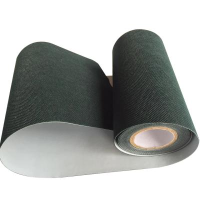 China Non Slip Green Polyethylene Artificial Grass Tape 200g/sqm Weight 15mm Height For Any Temperature for sale