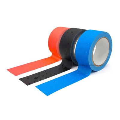 China Waterdicht rubberklevend zelfklevend zwart boek bindend kleefstof duct tape Te koop