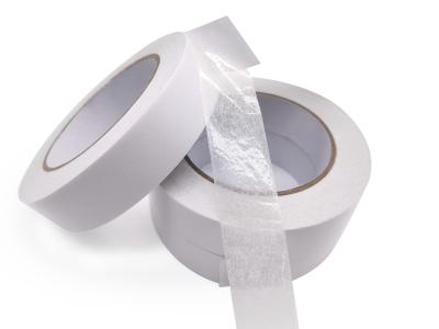 China 105mic Double Sided Paper Tape For Letter Sealing for sale