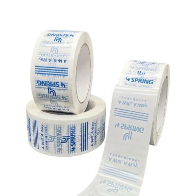 China High Adhesion Single Sided Hot Melt Adhesive Bopp Tape Customizable Logo for sale