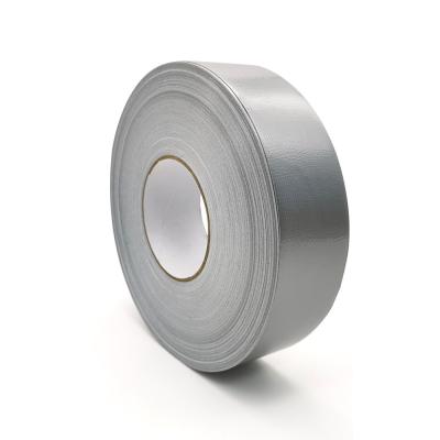 China Single Side Silver Hot Melt Adhesive Fiber Cloth Tape For Exhibition for sale