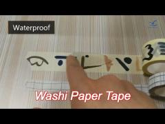 christmas washi sticky tape waterproof hot melt adhesive peels off easily