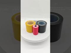 Matt Cloth Waterproof Black Duct Tape Rolls for Book Binding