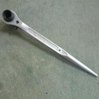 China Best Scaffold Work Torque 800NM Scaffolding Ratchet 19mm 22mm Ratchet Socket Wrench for sale