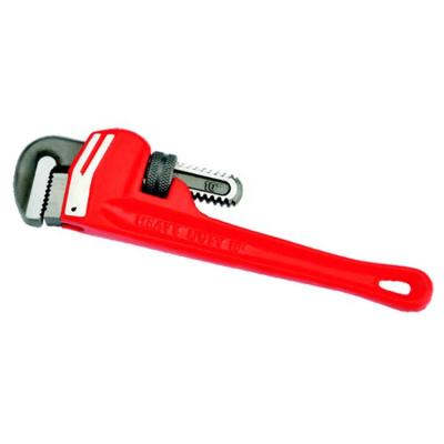 China Heavy Duty American Style Carbon Steel Plumber Wrench Pipe Repairing Wrench 10in for sale