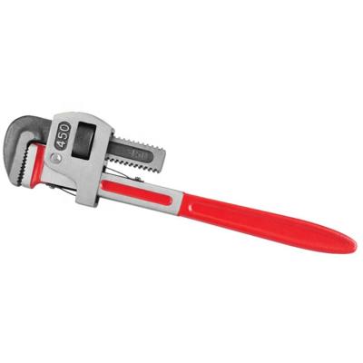 China Premium Quality Carbon Steel Stillson Heavy Duty Plumber Wrench British Type Pipe Wrench 18in 450mm for sale