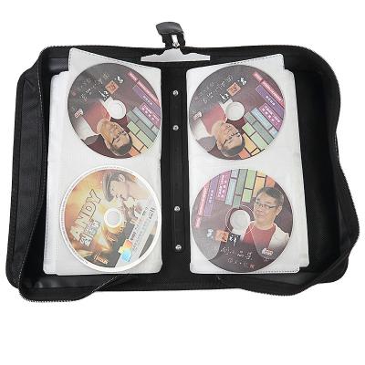 China 128 Large Capacity Large Capacity CD Cases DVD Binding Case Disc Holder Shockproof Wear-resistant Flat Bag for sale