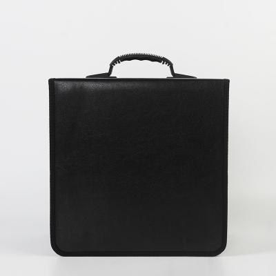 China Wholesale Large Capacity Custom Leatherette Outdoor Storage Space Large Wedding Cd Dvd Carrying Case Bag for sale