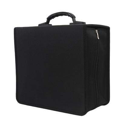 China Household 400 Oxford Cloth Large Capacity Cd Dvd Case Carry Bag Cd Dvd Case Cd Storage Shockproof Shockproof Bag for sale