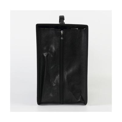 China Large Capacity Popular Custom Goods Black Square Dvd Storage Case Oxford Cloth Shockproof Bag With Zipper for sale