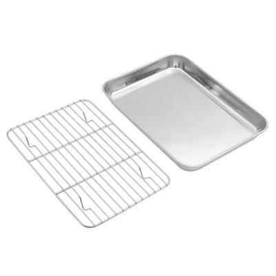 China Durable Hot Sale Finely Processed Stainless Steel Aluminum Baking Tray For Baking for sale