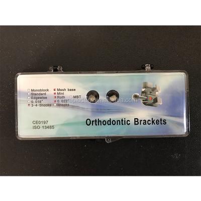 China MIM Dental Orthodontic Bracket Bondable Mini Roth /MBT Metal Band (20pcs/box) for sale