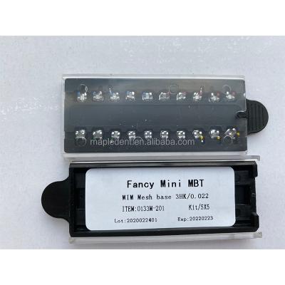 China Mini Size MIM Fancy Dental Metal Bracket Roth/battle/orthodontic treatment orthodontic side bracket for sale