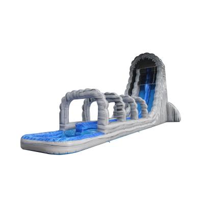 China Inflatable Kids Slide Big Shark Water Slide Inflatable Pool Water Park Inflatable Water Slide Bouncer for sale