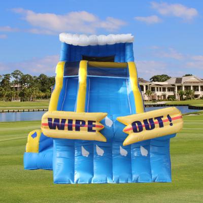 China Castle inflatables water slide with pool inflatable water slide for sale inflatable commercial bouncy castle with slide for sale